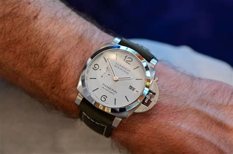 panerai historic luminor review|panerai luminor marina 44mm price.